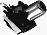 RCA JACK PCRA SOL PLASTIC BLACK TIN