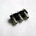 RCA JACK PCRA 3POS SOL PLASTIC BLACK TIN