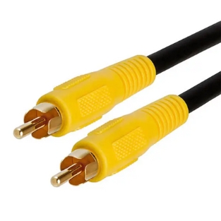 DIGITAL COAX RCA CABLE M/M 25FT GOLD