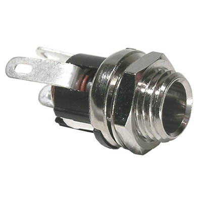 DC POWER JACK 2.5MM CHMT SOL 
