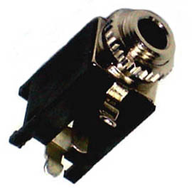 AUDIO JK 3.5 MONO CC PLAST CHMT SOLDER