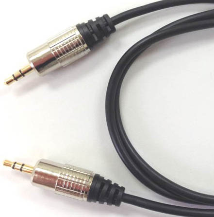 AUDIO CABLE 3.5 STEREO PL-PL 3FT 