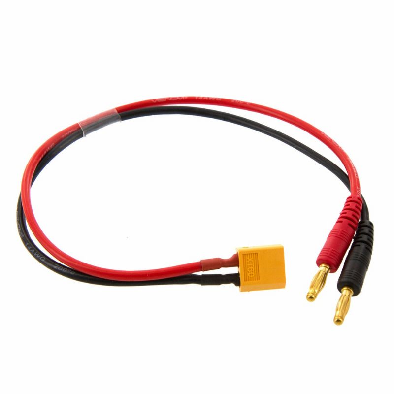 BANANA PLUG TO XT60 8INCH LONG