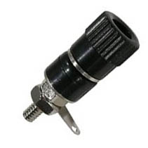 BINDING POST BLK SOL LOW PROFILE 