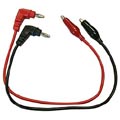 TEST LEAD SET W/ALLIGATOR CLIPS RA BANANA PLUGS 3FT