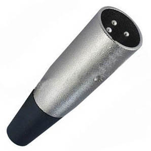 XLR 3PL INLINE TIN SOL METAL 