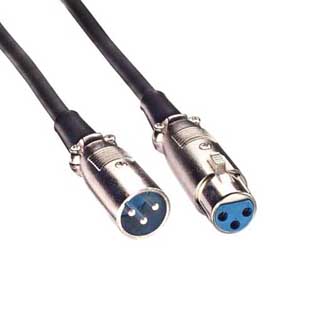 XLR CABLE 3PL-3JK 25FT 