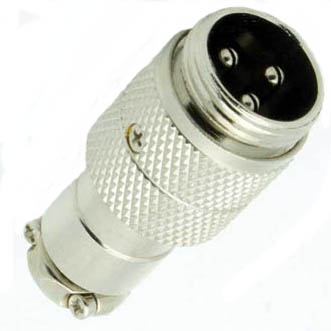 MICROPHONE 3M INLINE JACK METAL 