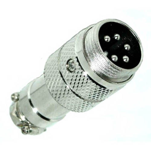 MICROPHONE 5M INLINE JACK METAL 