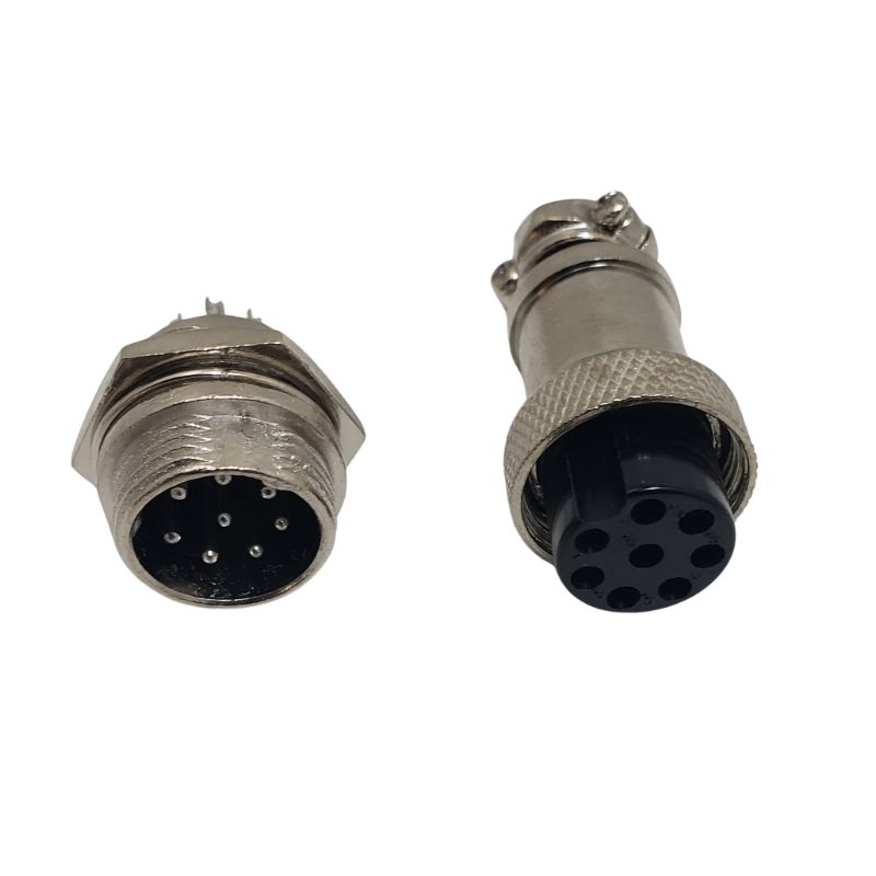 MICROPHONE 8F & 8M INLINE JACK & CHMT PLUG 6A