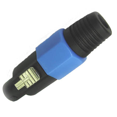 SPEAKON PLUG INLINE 4PINS 