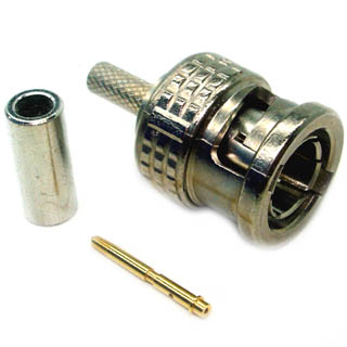 BNC PLUG CRIMP RG174 