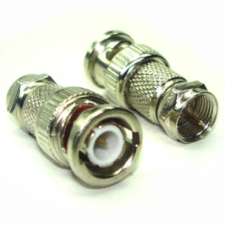 BNC ADAPTER PLUG-F PLUG 