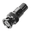 BNC ADAPTER PLUG-F JACK 