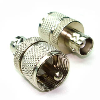 BNC ADAPTER JACK-UHF PLUG 