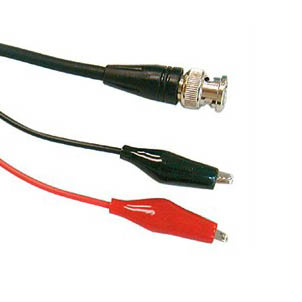 BNC CABLE RG58 PLUG-ALLIGATOR 