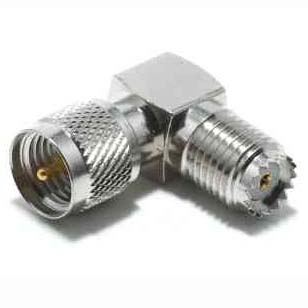 UHF MINI ADAPTER PLUG-JACK RA 
