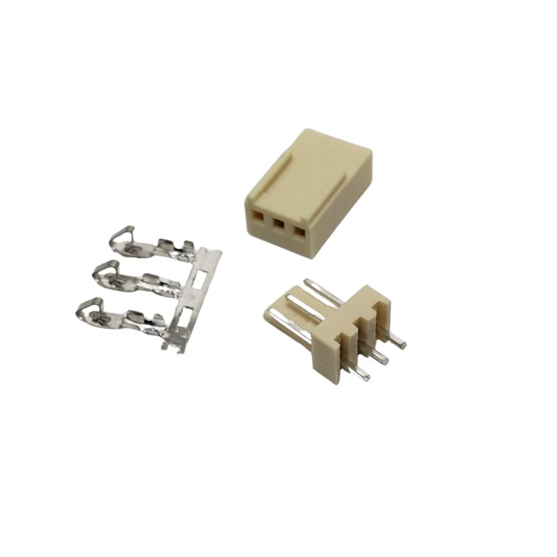 MOLEX KIT POLARIZED 3P 2.54MM 3A 250V HEADER & SOCKET WITH PINS