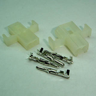 MOLEX KIT 2POS 1X2 2SET .062IN LOCK 5A@25V