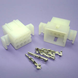 MOLEX KIT 12POS 3X4 1SET.062IN LOCK 5A@25V 18-24AWG
