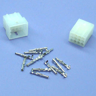 MOLEX KIT 12POS 3X4 1SET .062IN PLUG & RECEPTACLE W/PINS 5A@25V