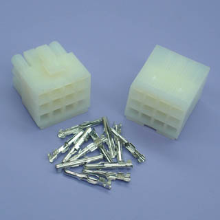 MOLEX KIT 12 3X4 1SET LOCK .093 7A@6V