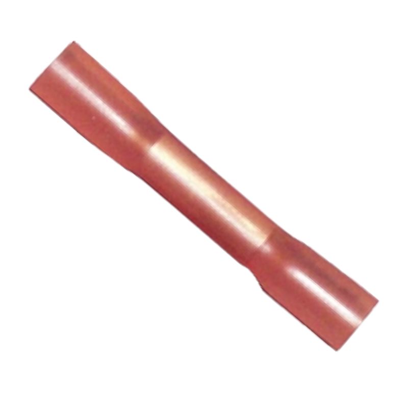 BUTT CONN HEAT SHRINK 8AWG RED 600V TC