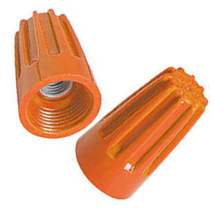 WIRE NUT 20-14AWG ORANGE 