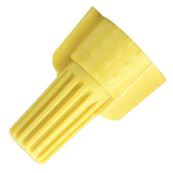 WIRE NUT 22-10AWG YEL 
