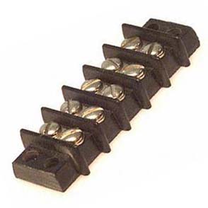 TERM BLOCK 5P FLUSH 2ROW #6-32 22-14AWG 3A/3V 9.5MM PITCH
