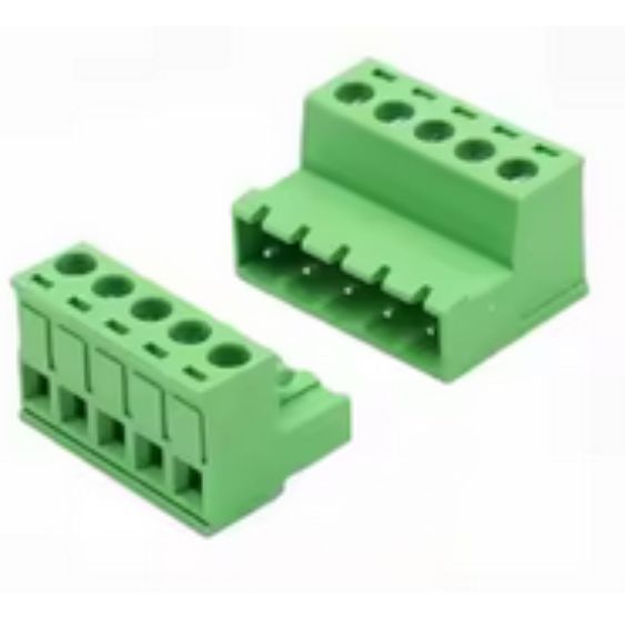 TERM BLOCK 5P FEM/MALE RA 5.08MM PLUGGABLE SET