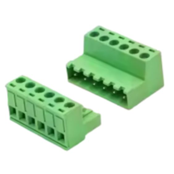 TERM BLOCK 6P FEM/MALE RA 5.08MM PLUGGABLE SET
