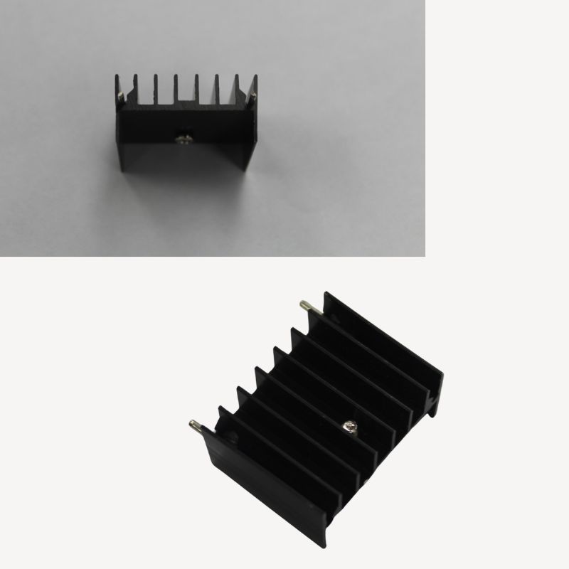 HEATSINK TRANS TO220 30X25X15MM 