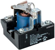 RELAY DC 24V 1P2T 30A 5P OPEN SCREW TERM 30/120VAC