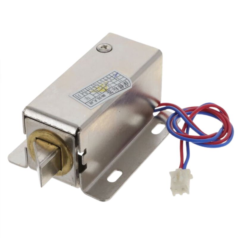 SOLENOID PULL 12VDC 650MA CHMT 11.4MM LOCK STYLE CLOSED FRAME