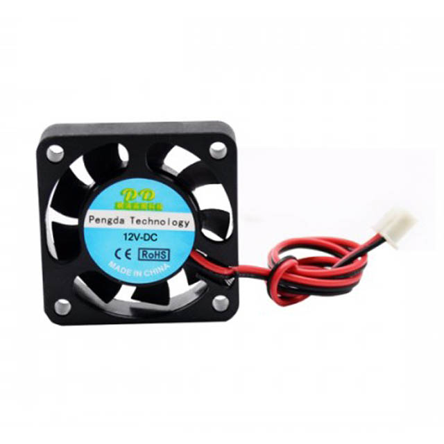 FAN DC 12V 1.6X.4IN W/WIRE 