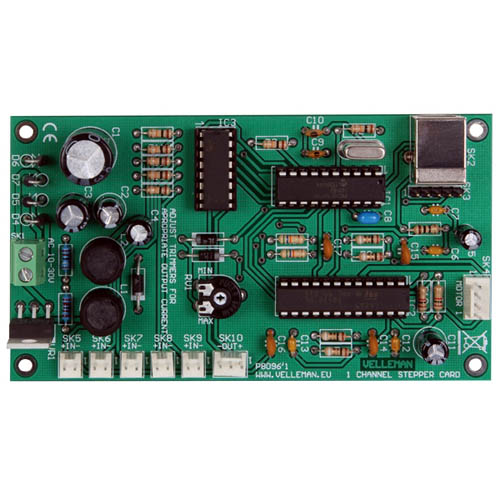 STEPPER MOTOR CARD USB 1 CHANNEL 