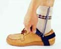 ANTISTATIC FOOT STRAP ADJUSTABLE HOOK/LOOP-HEEL GROUNDER/BIG FOOT
