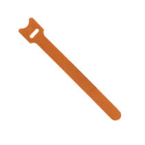 VELCRO HOOK AND LOOP TIE ORANGE 8IN 