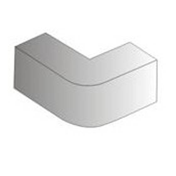 RACEWAY OUTSIDE ELBOW 0.5IN RND WHITE