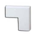 RACEWAY FLAT ELBOW 0.75X.5IN WHT 