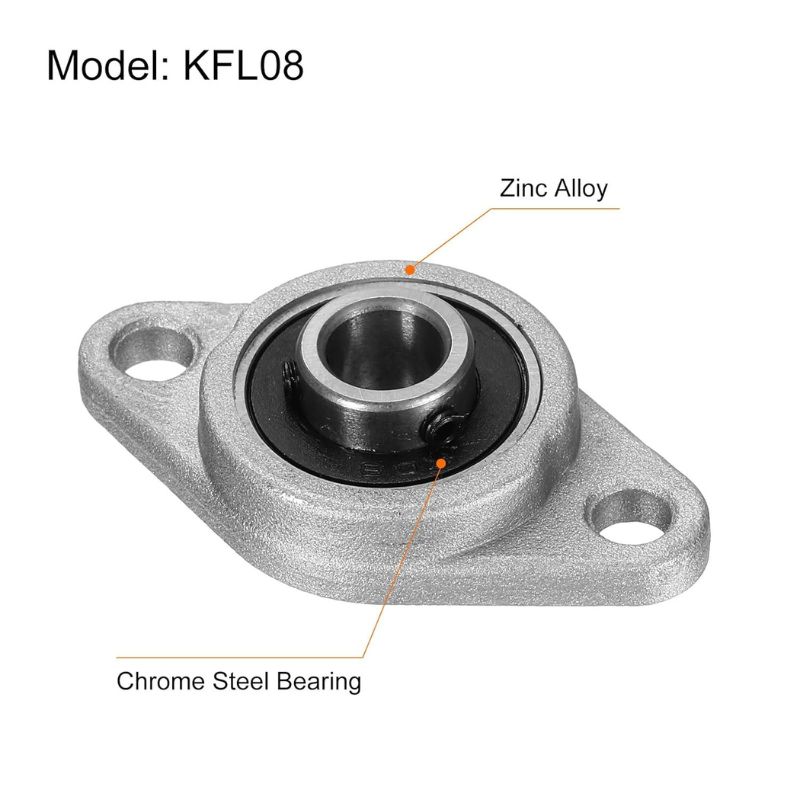 PILLOW BLOCK BEARING 8MM BORE ZINC ALLOY ACCURACY-P6(ABEC3)