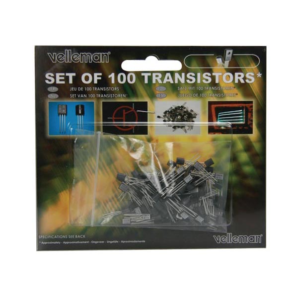TRANSISTOR ASSORTED 100PCS 