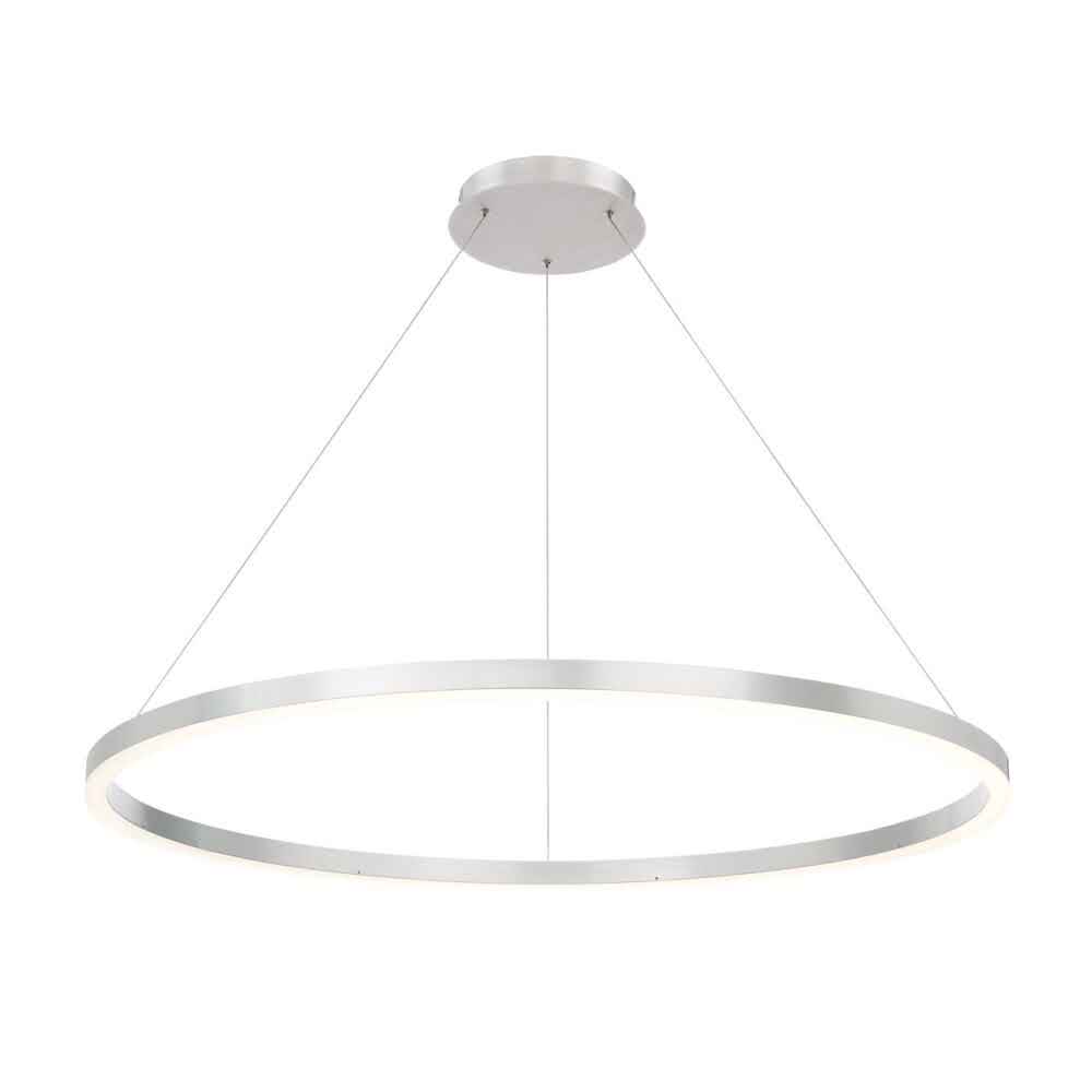 CHANDELIER MEDIUM LED SILVER spunto collection