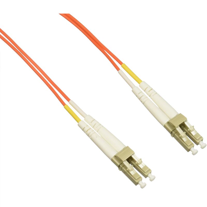 FIBER OPTIC PATCH CORD LC-LC 30M DUPLEX MM 62.5/125UM ORG