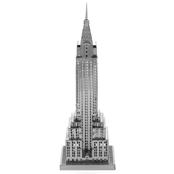 CHRYSLER BUILDING METAL EARTH 3D LASER CUT MODEL