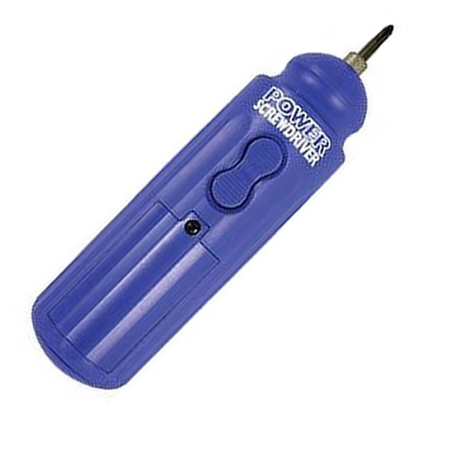 POWER SCREWDRIVER KIT REQUIRES 2XAA BATTERIES
