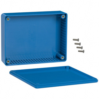 PROJECT BOX 4.7X3.7X1.3IN PLAS BLUE