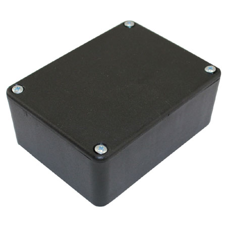PROJECT BOX 5.25X3.5X1.252IN PLA BLACK