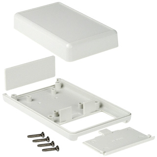 PROJECT BOX 4.4X2.6X1IN PLAS GRY 